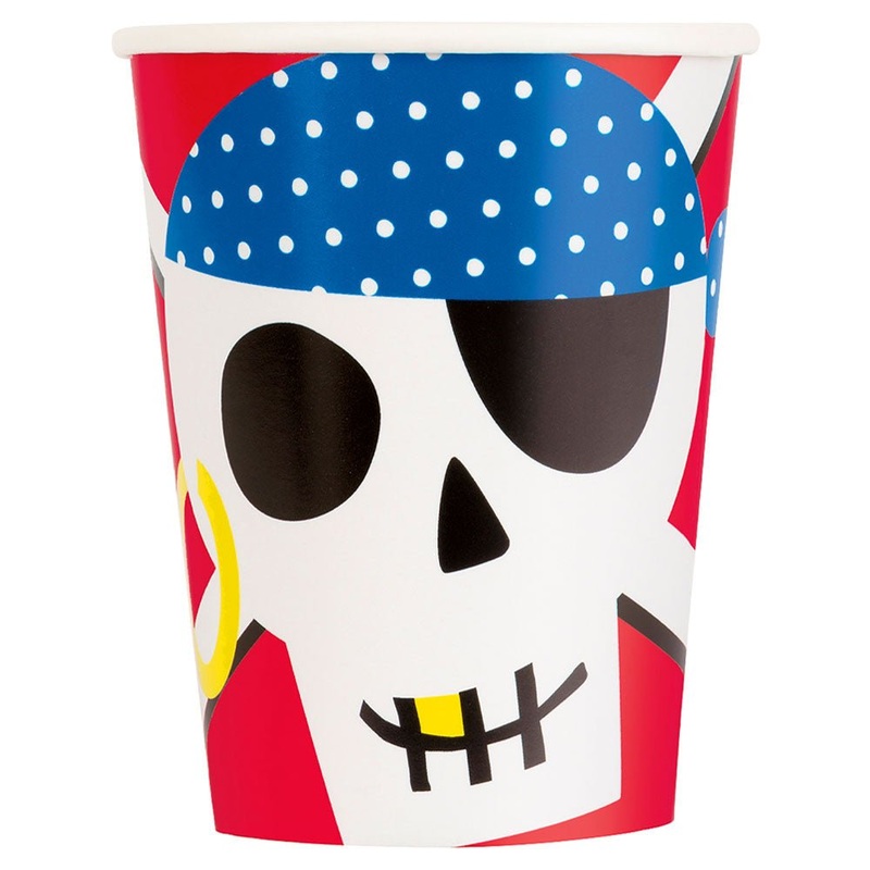 Pirate Paper Cups