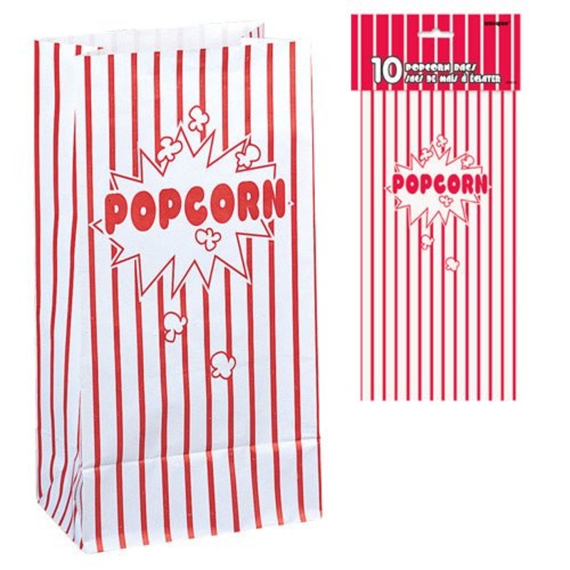 Popcorn Bags Pink