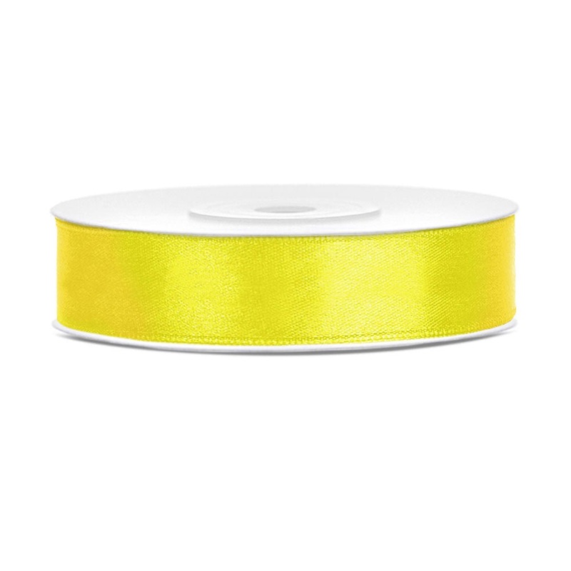 Satin Ribbon Yellow
