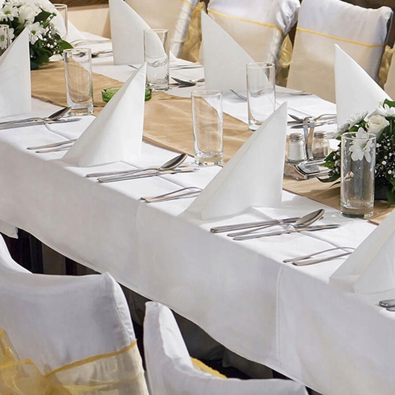 Tablecloth White 180x300 cm