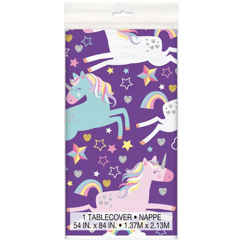 Unicorn Tablecloth Purple