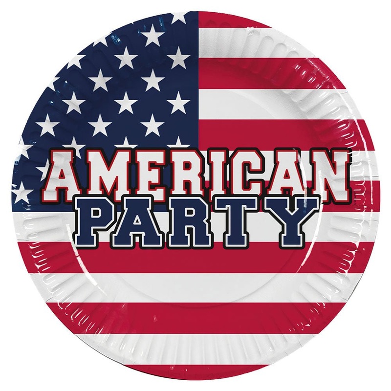 American Party Paper Plates
