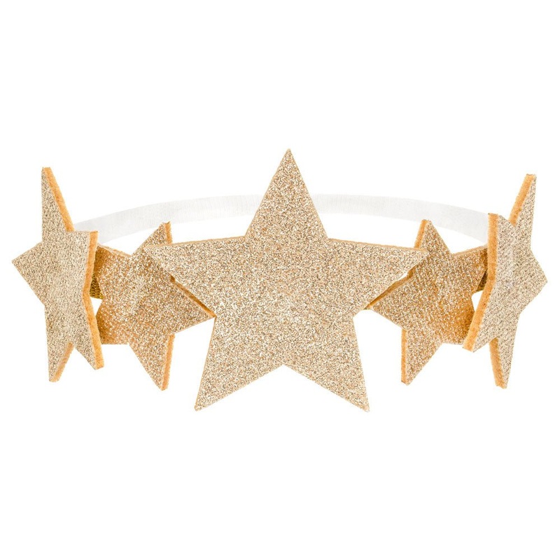 Stars Headband Gold