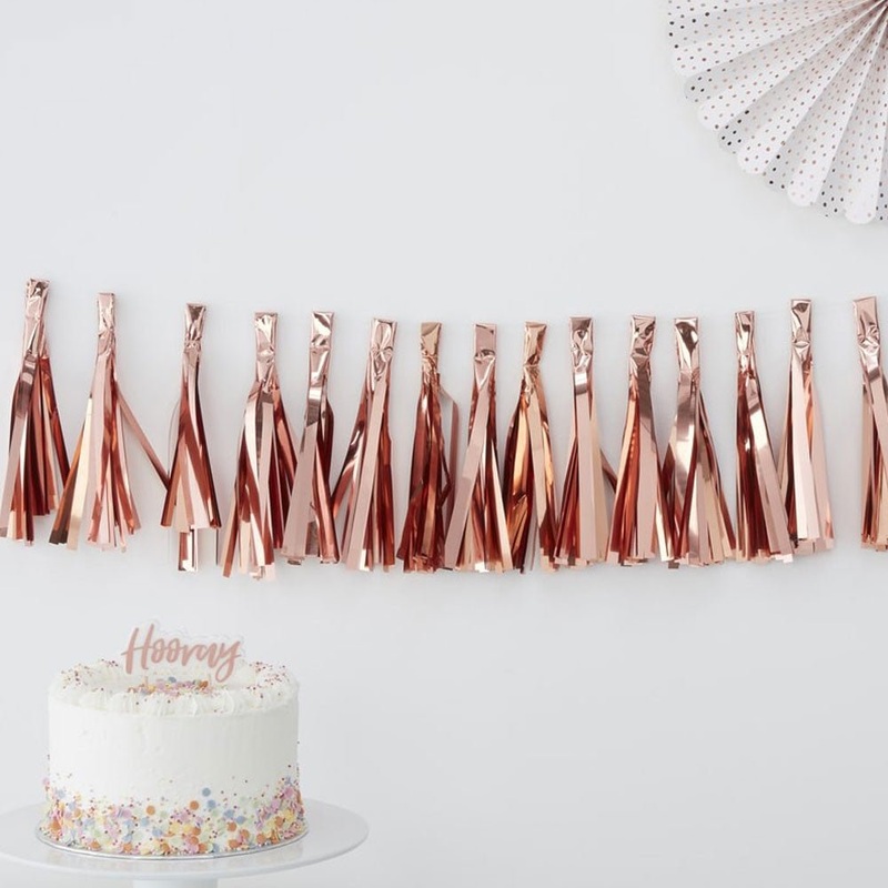 Tassel Garland Rose Gold