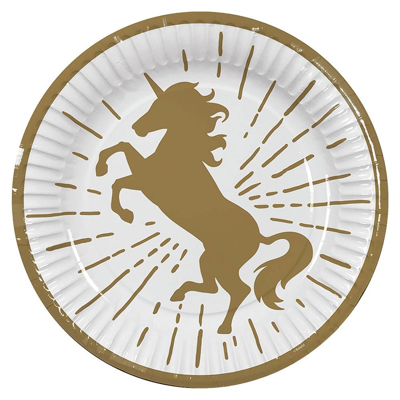 Unicorn Paper Plates