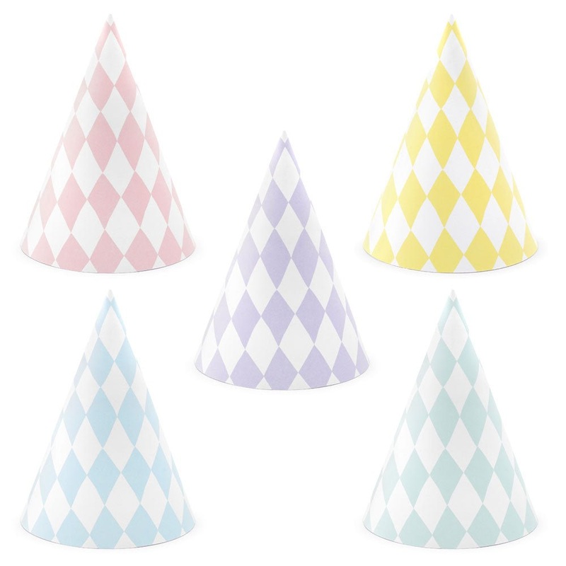 Yummy Paper Hats Pastel