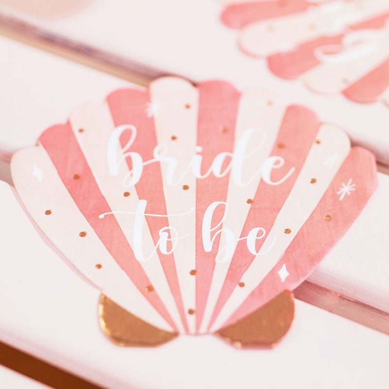 Bride to be Shell Napkins