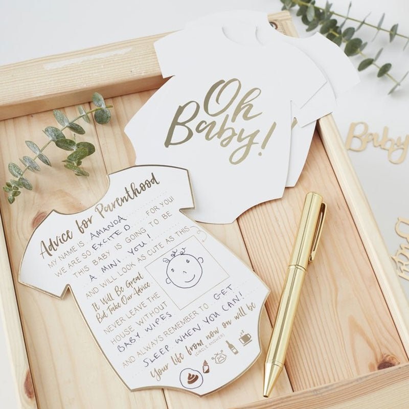 Oh Baby Advice Cards