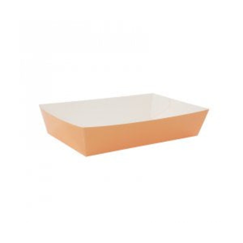Peach Lunch Trays Pk10