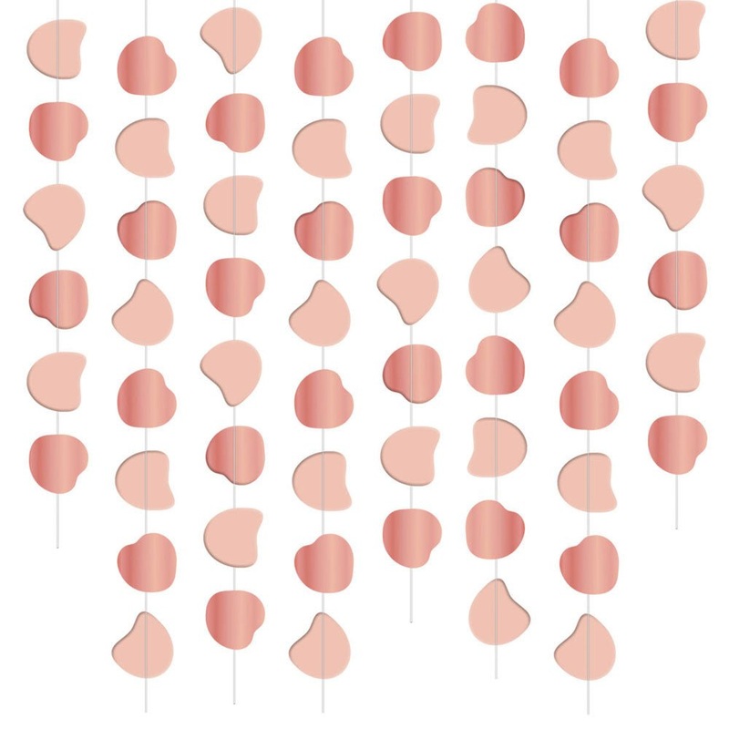 Petals Hanging Decorations Pink Rose Gold