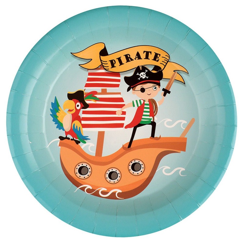 Pirate Paper Plates