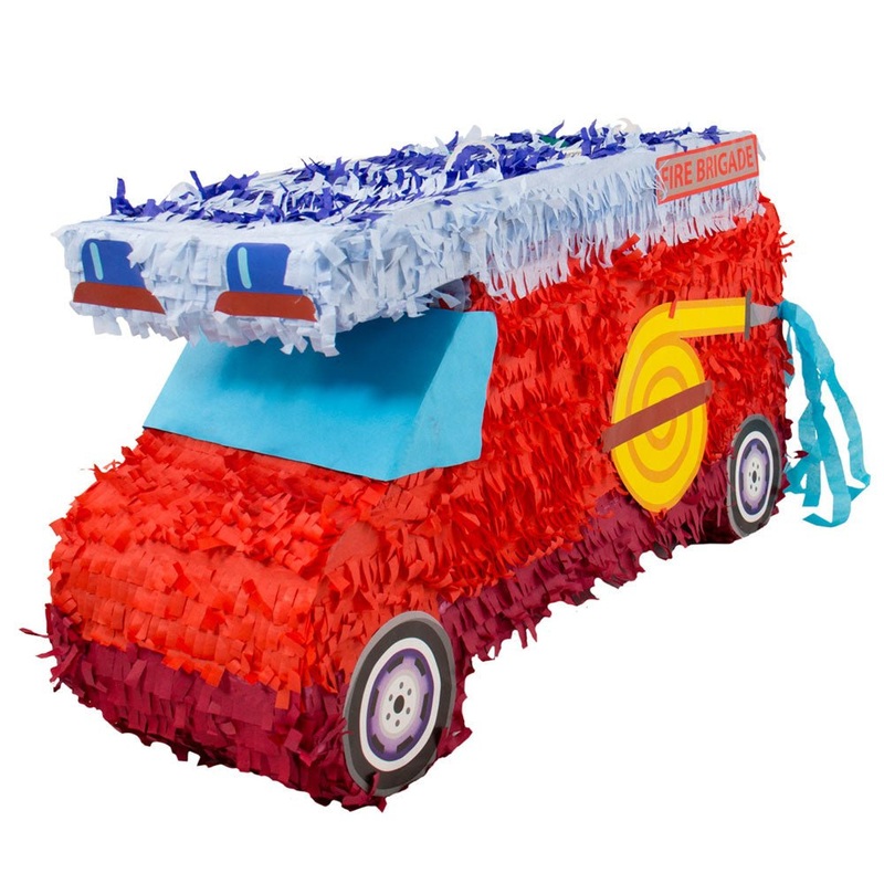 Red Fire Truck Piata
