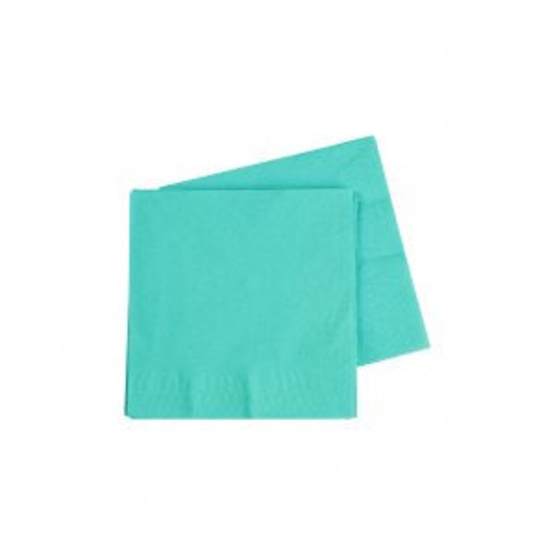 Turquoise Napkins | Cocktail Napkins | Premium Pk40