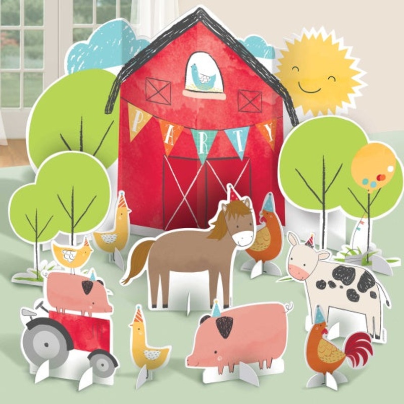 Barnyard Table Decorating Kit