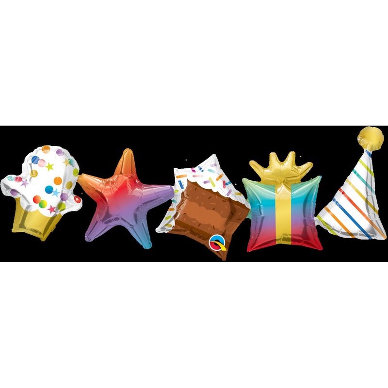 Birthday Balloon Garland