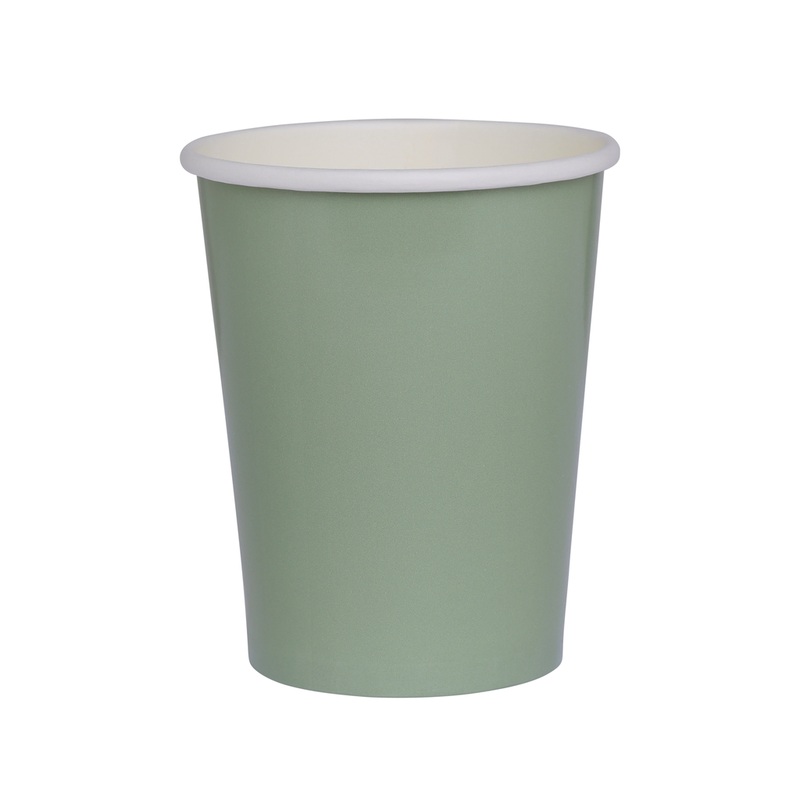 Eucalyptus Paper Cups 260ml Pk 10