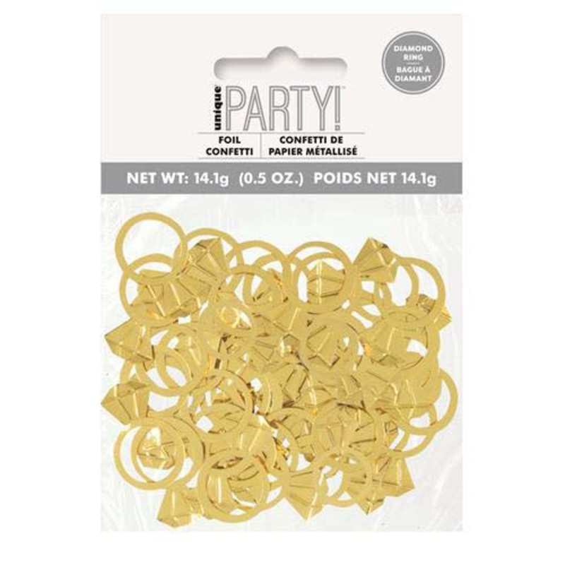 Gold Ring Confetti