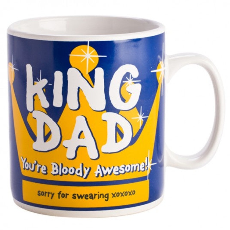 King Dad Mug  Giant