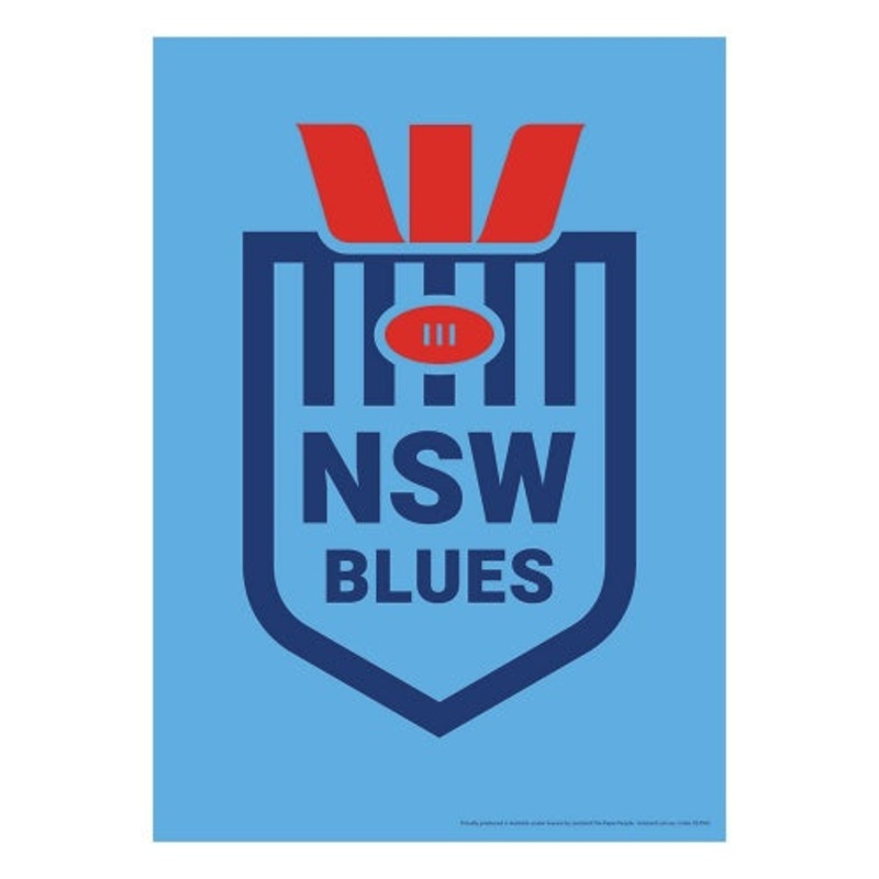 NSW State Of Origin Team Poster