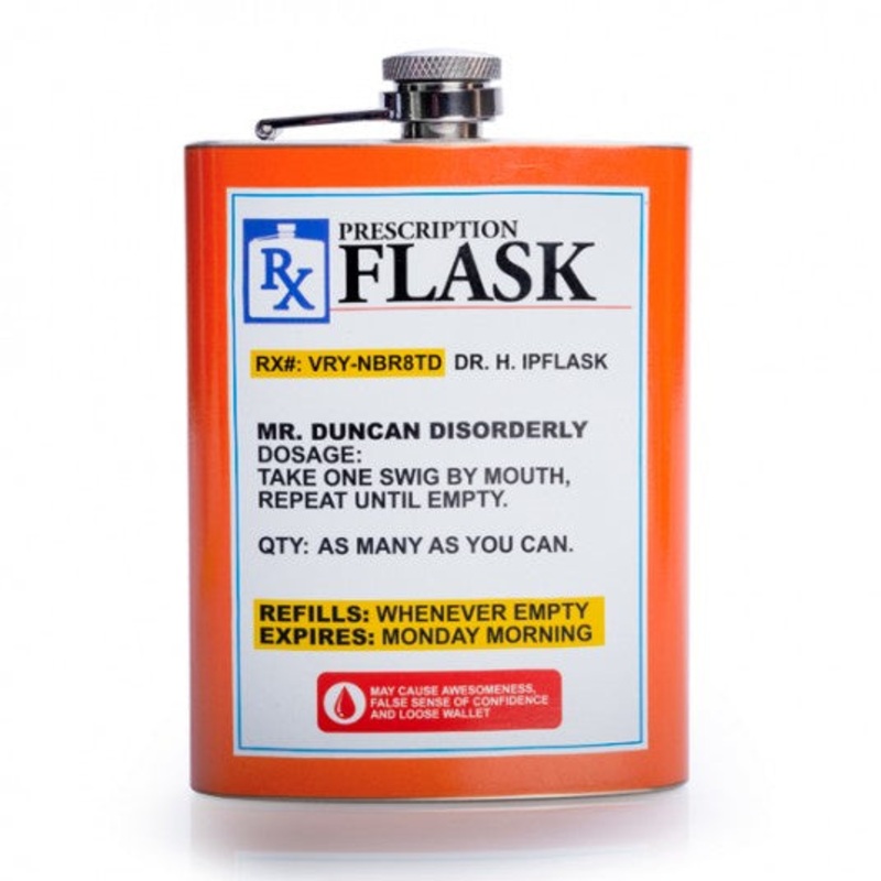 Prescription Drinking  Flask