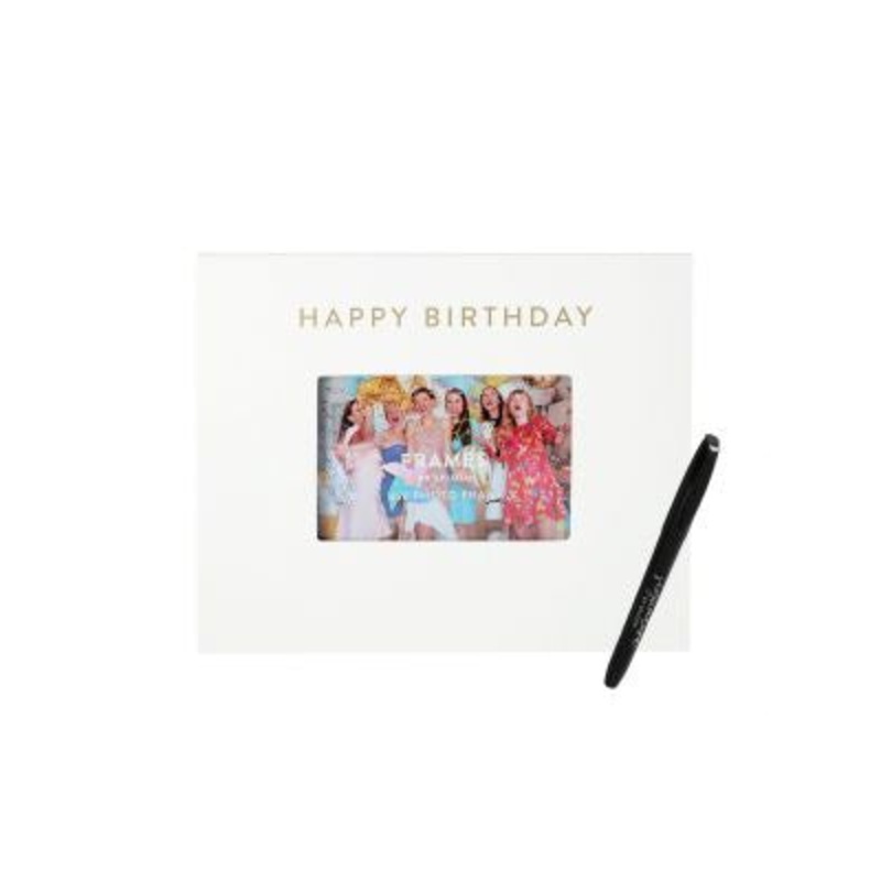 Signature Frame - Happy Birthday