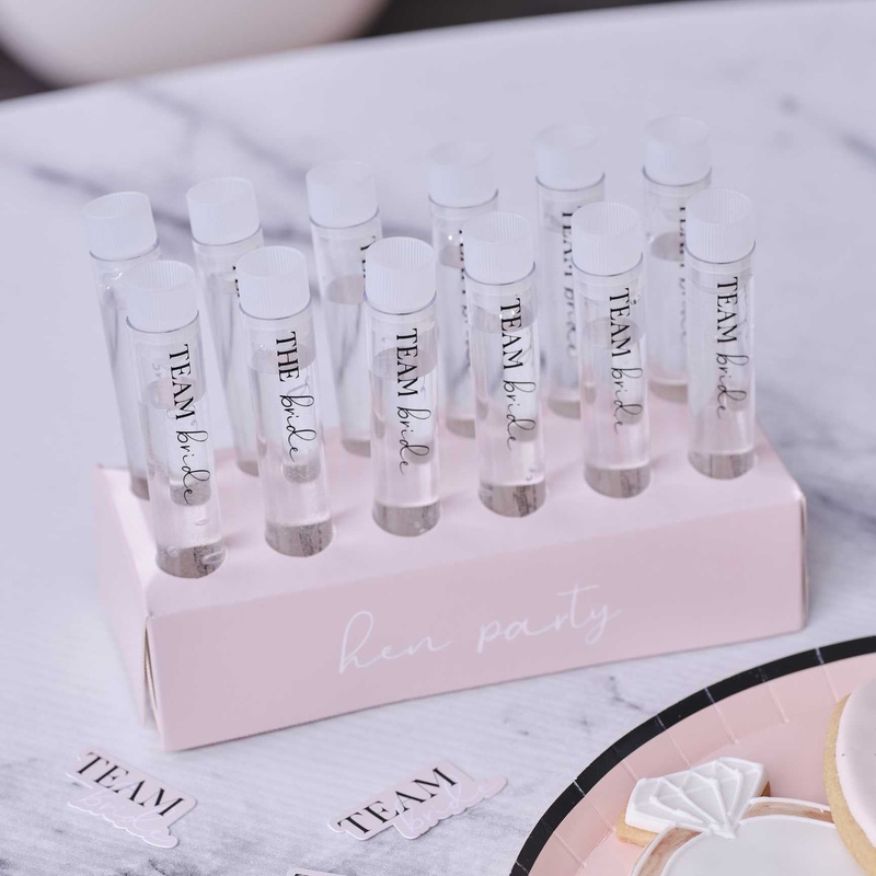 Test Tube Shots - Team Bride