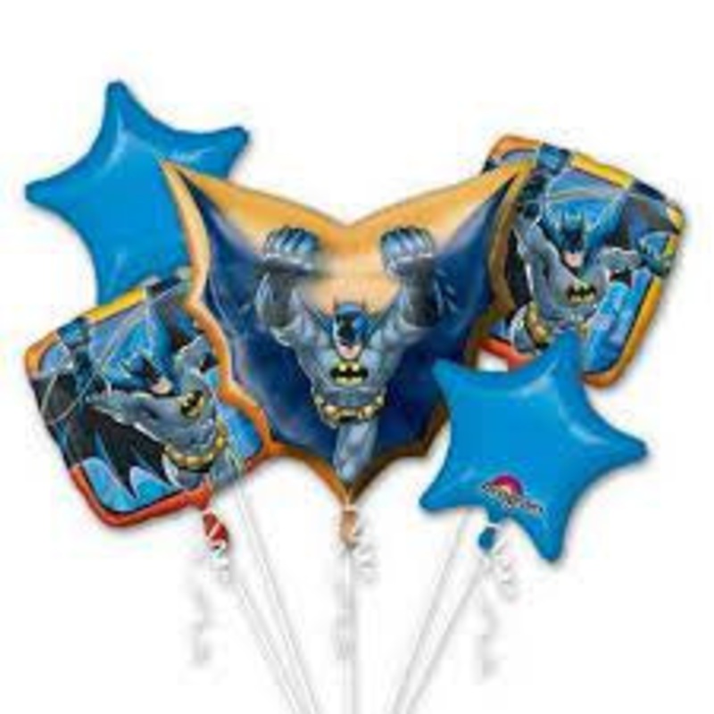 Batman Jumbo Balloon Bouquet