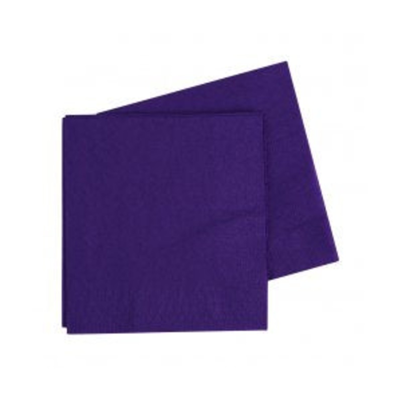Purple Napkins | Lunch Napkins | Premium Pk40
