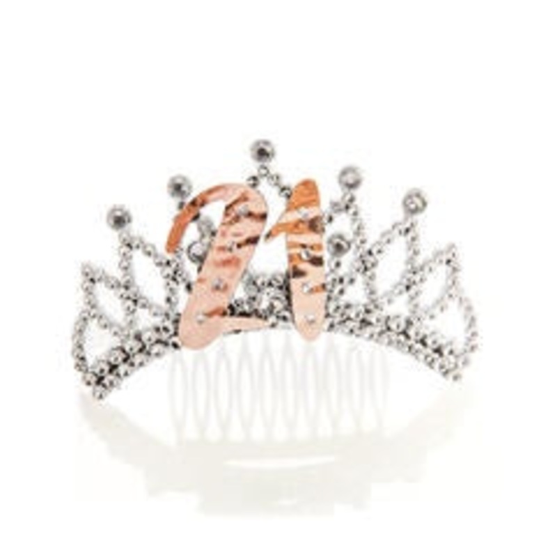 Rose Gold Tiara - 21 Tiara