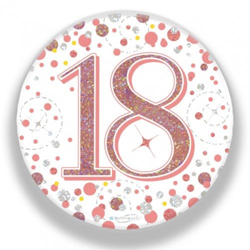 Sparkling Badge Rose Gold | #18