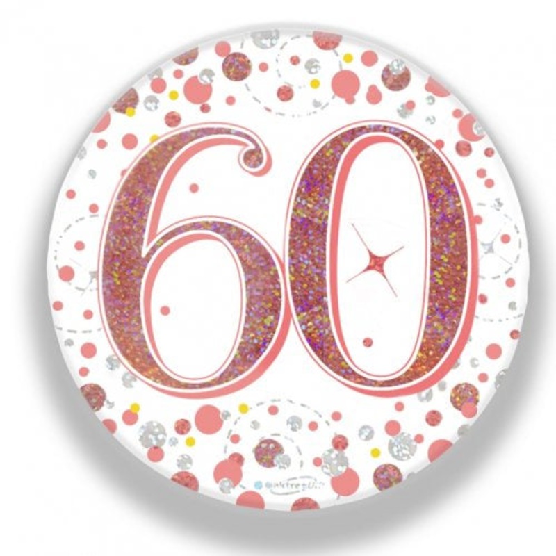 Sparkling Badge Rose Gold | #60