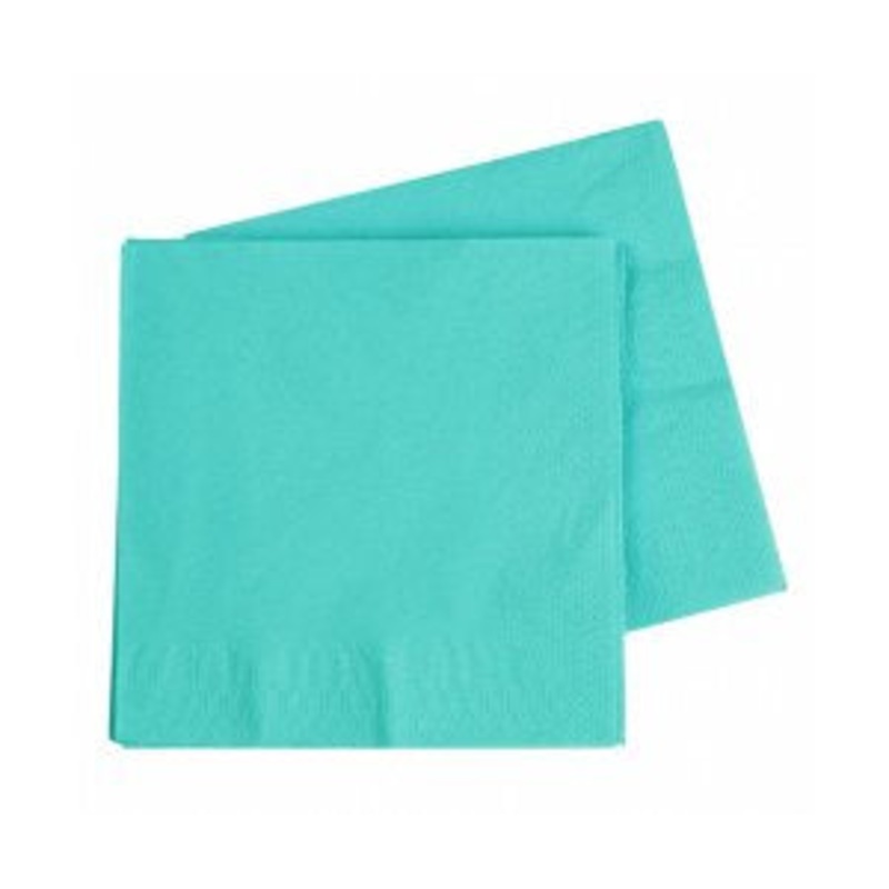 Turquoise Napkins | Dinner Napkins | Premium Pk40