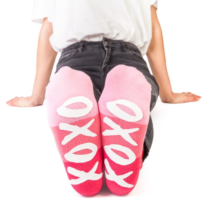 You & Me Socks 'XOXO' on the Bottom
