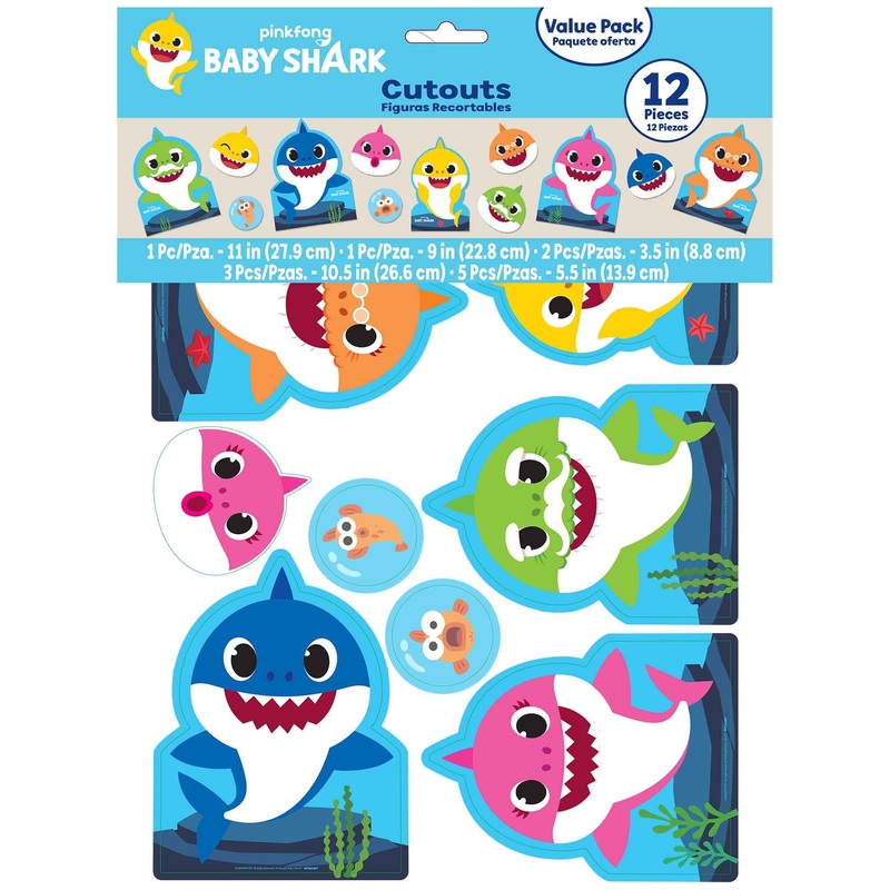 Baby Shark Cutouts