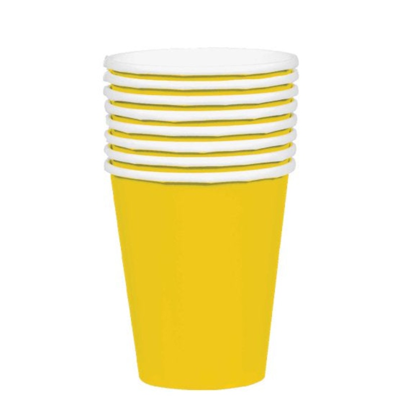 Paper Cup Yellow PK20