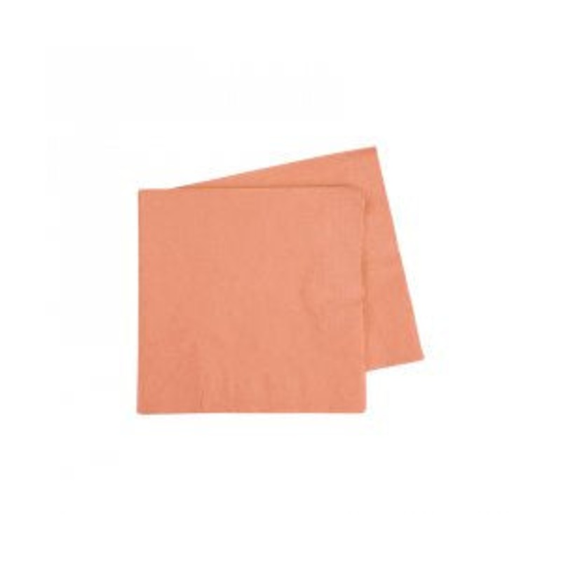 Peach Napkins | Cocktail Napkins | Premium Pk40