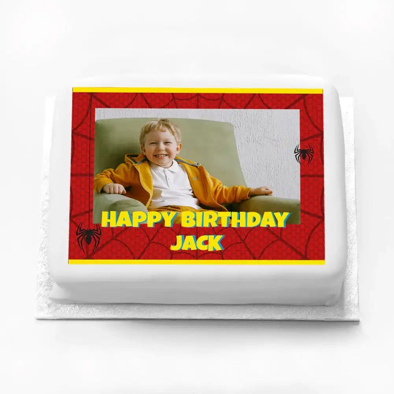 Personalised Photo Cake - Spiderman