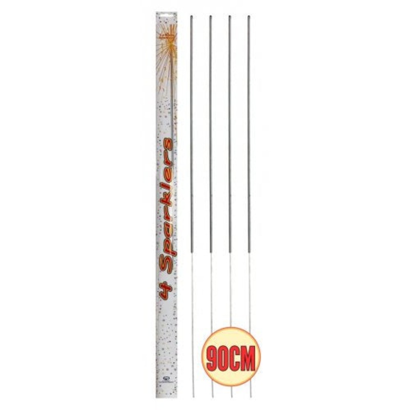 SPARKLERS 90cm Pack 4
