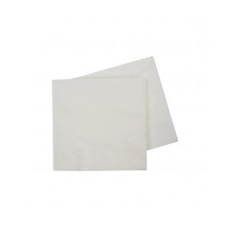 White Napkins | Cocktail Napkins | Premium Pk40