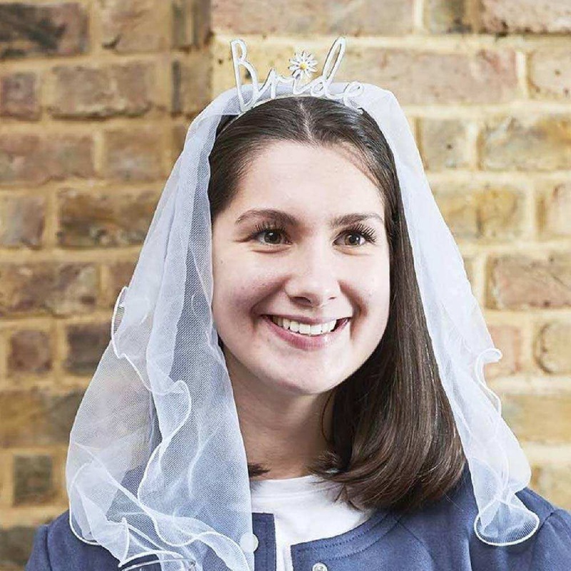 Bride Veil Headband
