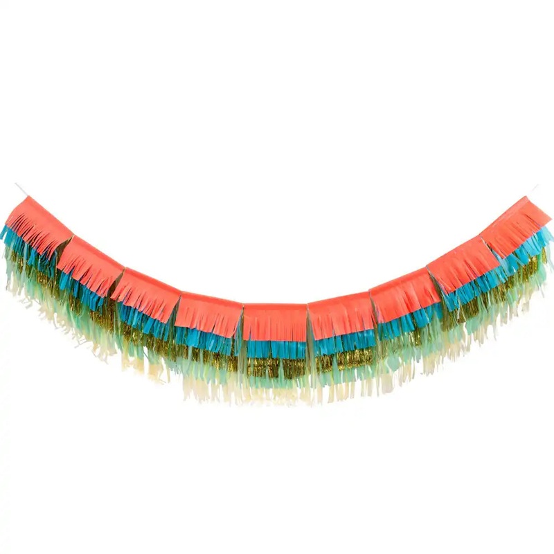 Colourful Fringe Large Garland (3m)