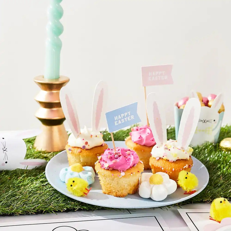Easter Bunny Food Picks (x12)