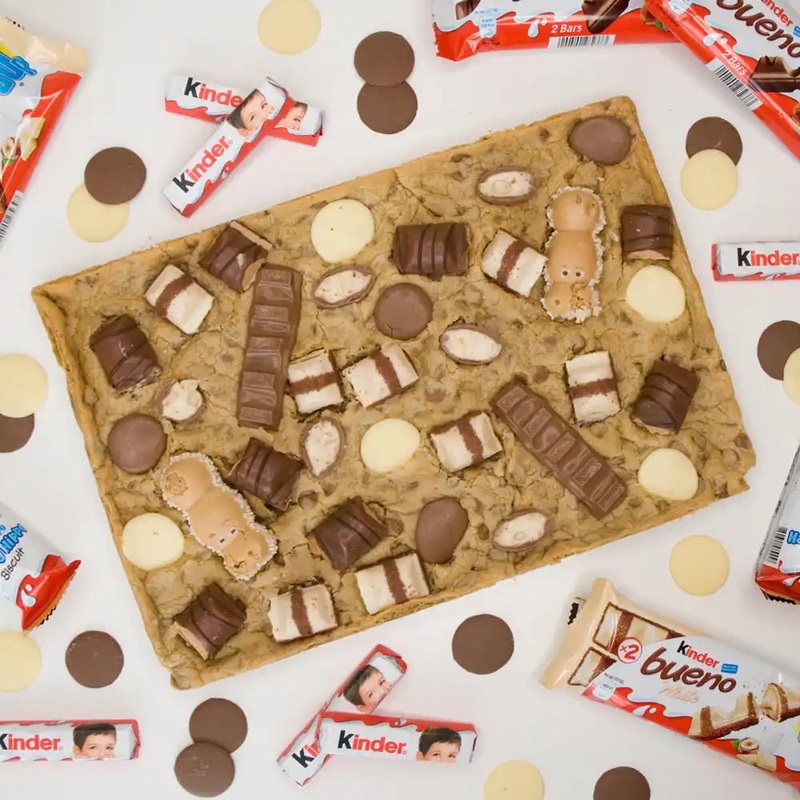 Kinder Overload Cookie Slab