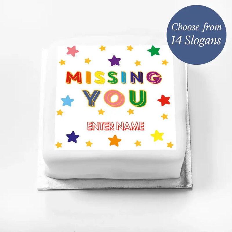 Personalised Slogan Gift Cake  Bright Stars