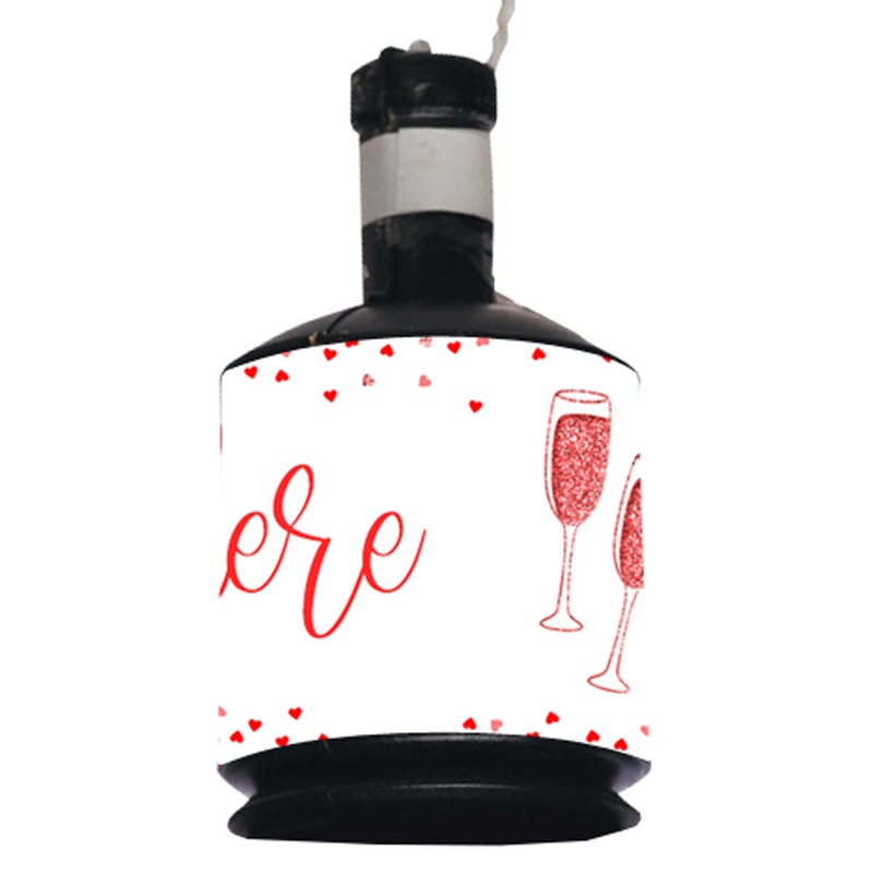 Personalised Party Poppers Kit- Ruby Anniversary -Pack of 18