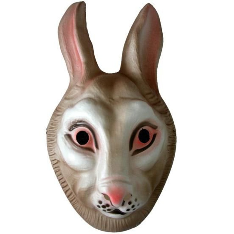 Rabbit Mask - Plastic - Childs