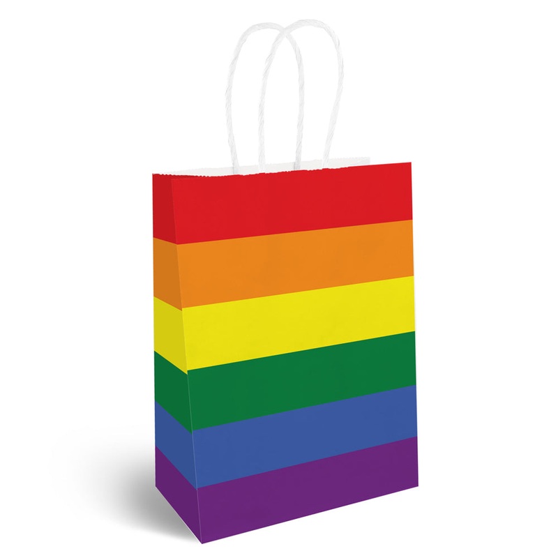 Rainbow Paper Party Bag - Sold Individually
