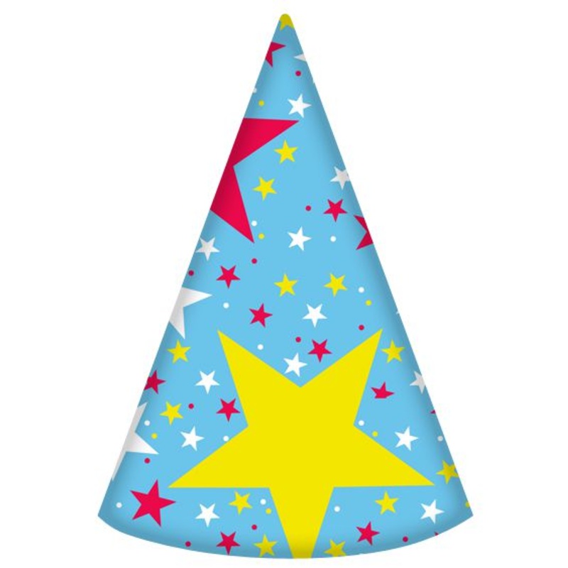 Stars Cone Hat - Each