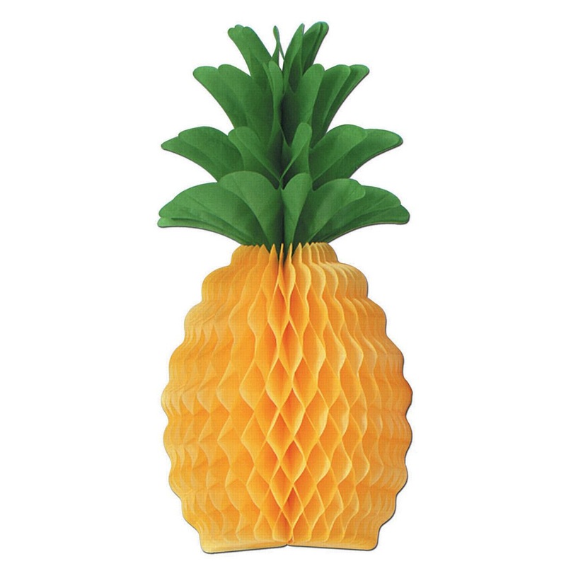 Tissue Pineapple - 30.5cm - Pack of 2
