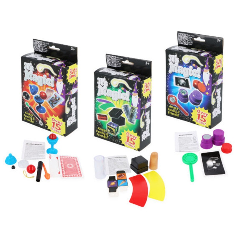 Mini Magic Set in a Box - 3 Assorted Designs - Each